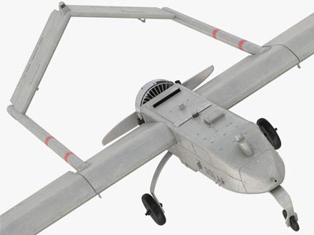 RQ-7 Drone 3D Model