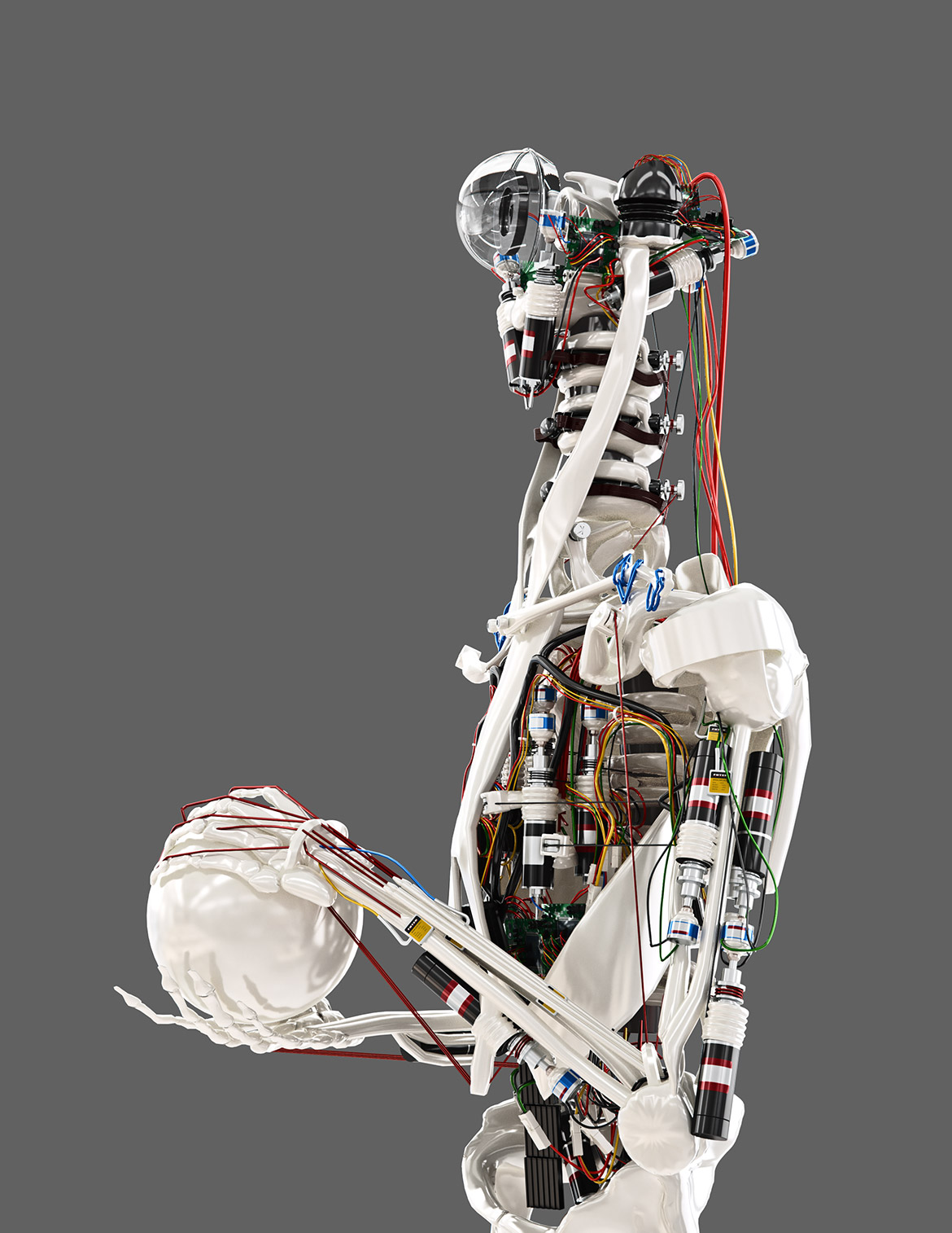 robotics rendering 3d model