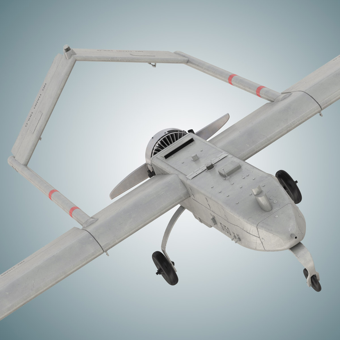 RQ-7 Drone rendering